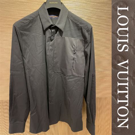 camicia nera uomo louis vuitton|louis vuitton shirts for women.